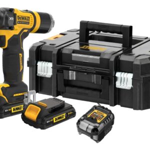 18 Volt Akku-Nietpistole 2,4-4,8mm - für Akku Plus – mit 2 Akkus 2,0 Ah und Ladegerät