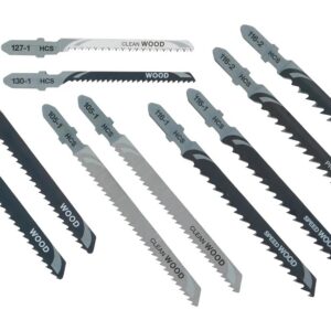 10tlg. HCS-Stichsägeblätter-Set - Satz Holz