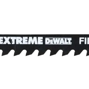 100-69mm / Zahnteilung 4.3mm / max. Schnitttiefe 20mm / EXTREME DEWALT® Spezial-Stichsägeblätter - Fibre/Plaster (T-Aufnahme)