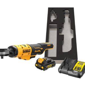 12V XR Akku-Ratsche, 3/8" (bürstenlos) inkl. 1x G-Akku (12 Volt / 3 Ah)