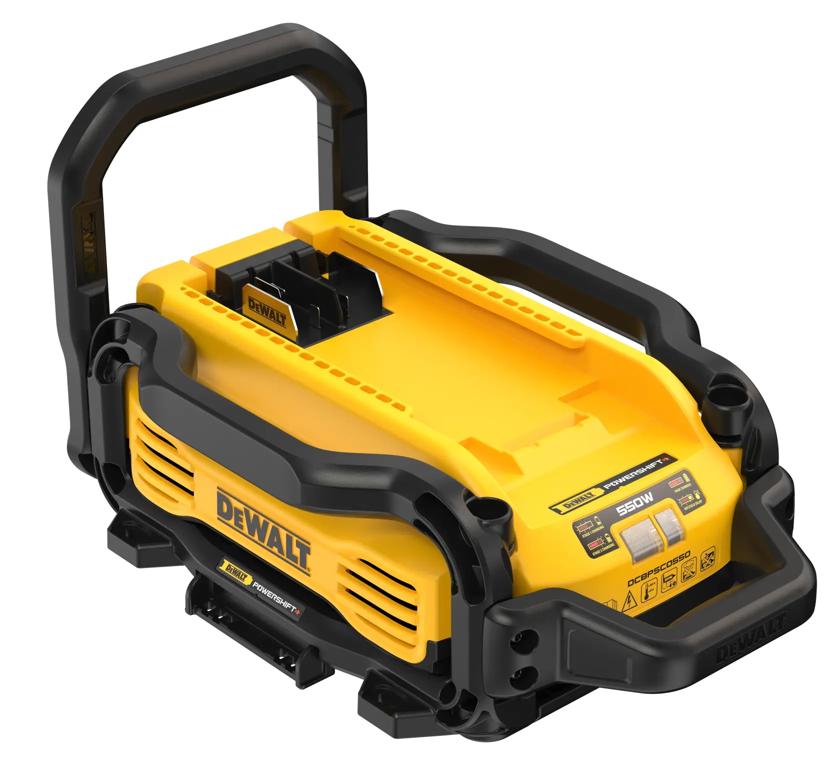 DEWALT POWERSHIFT Schnellladegerät, 550 Watt