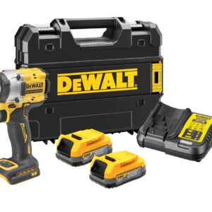 18V XR Akku-Schlagschrauber, 1/2" (bürstenlos), max. 406 Nm, inkl. 2x Powerstack Akku (18 Volt / 1,7 Ah) mit Pouch-Akku Technologie