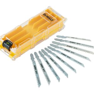 10-tlgs. XPC® Holzstichsägeblätter-Set (HCS) mit DT2209 x2, DT2205 x2, DT2213 x2, DT2216, DT2218, DT2217, DT2220
