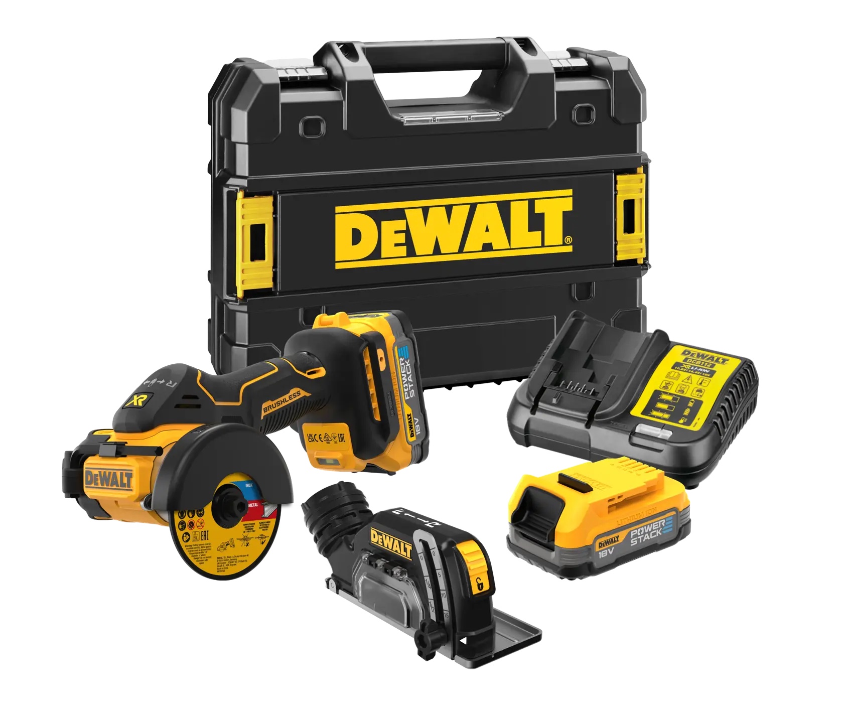 18 Volt Akku-Multimaterialschneider, 76 mm – mit 2 POWERSTACK-Akkus 1,7 Ah und Ladegerät