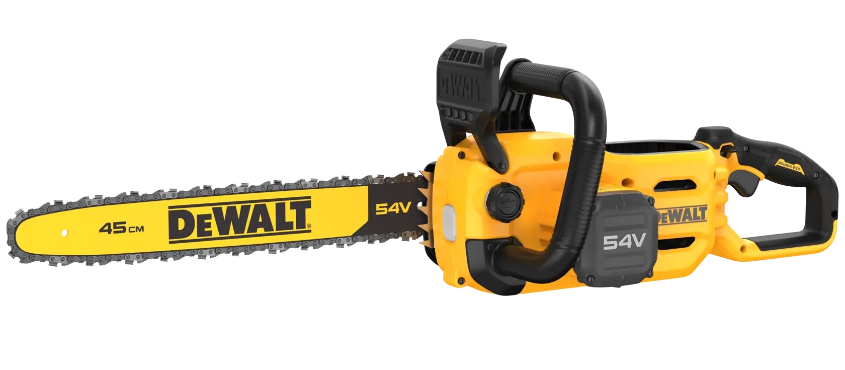 54 Volt Akku-Kettensäge 45 cm Schwert (bürstenlos) - Basisversion