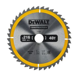 Kreissägeblatt stationär 216/30mm 40 Zähne