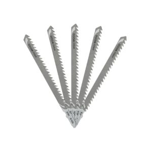 HCS-Stichsägeblatt für Holz mit T-Schaft 100 mm (T301DL) (5 Stück)