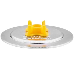 Isolierscheibe aus Stahl mit Stick-E Plastikclip 36mm 100 Stk.