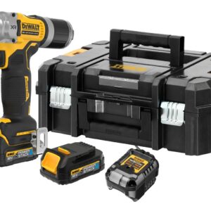 18 Volt Akku-Nietpistole 4,8-6,4mm - für Akku Plus – mit 2 POWERSTACK-Akkus 1,7 Ah und Ladegerät