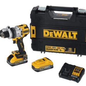 18 Volt Akku-Schlagbohrschrauber (bürstenlos) inkl. 2x Powerstack Akkus (18 Volt / 5 Ah) mit Pouch-Akku Technologie
