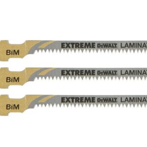 EXTREME Bimetall-Stichsägeblatt für Laminat, 59 mm, T-Schaft (3 Stück)