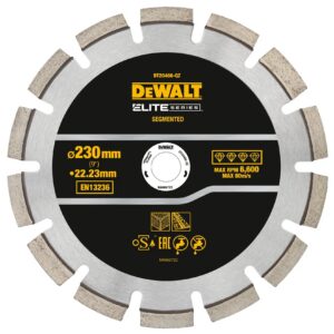 ELITE SERIES Diamanttrennscheibe segmentiert für Asphalt 230 × 22,23 mm