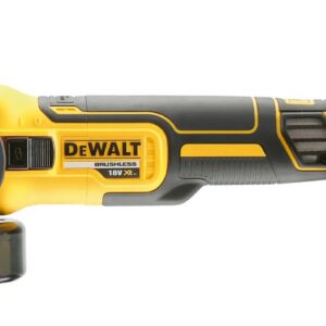 18 Volt Akku-Winkelschleifer 125mm (bürstenlos) - für Akku Plus – mit 2 POWERSTACK-Akkus 5 Ah und Ladegerät