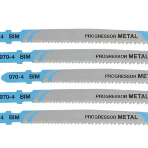 HSS - PROGRESSOR Metallstichsägeblatt (T-Aufnahme) / 100-74mm / Zahnteilung 1.2 - 2.6mm / max. Schnitttiefe 10mm