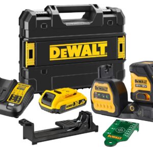 Kreuzlinienlaser, Grün, 2x180°, 18V – DCE088D1G18-QW