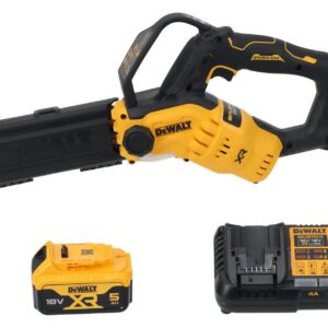 18 Volt Akku-Astsäge 20 cm Schwert (bürstenlos) – mit 1 Akku 5,0 Ah und Ladegerät