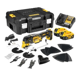 18 Volt oszillierendes Akku-Multi-Tool – mit 2 Akkus 5,0 Ah und Ladegerät