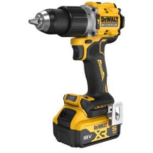 18V XR Akku-Schlagbohrschrauber (bürstenlos) – mit 2 Akkus 5,0 Ah, Ladegerät und Koffer