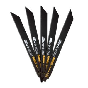 305 x 1.8-1.4mm EXTREME Bi-Metall Säbelsägeblätter für Metall (5 St.)