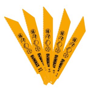 Saebelsaegeblatt Bi-Metall fuer universellen Einsatz 152mm 10-14TPI, 5 Stueck