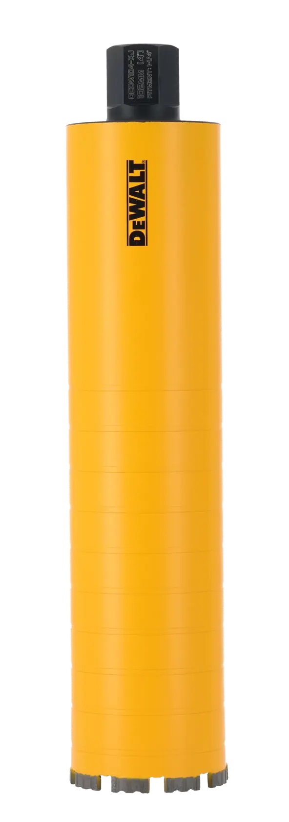 Diamant-Nassbohrkrone 102 mm, 400 mm Arbeitslänge, 450 mm Gesamtlänge, 1 ¼" UNC-Aufnahme