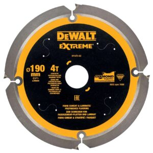 Kreissägeblatt PCD 190/30mm 4 Zähne