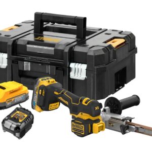 18 Volt Akku-Bandfeile (bürstenlos) - Basiversion – mit 2 POWERSTACK-Akkus 1,7 Ah und Ladegerät