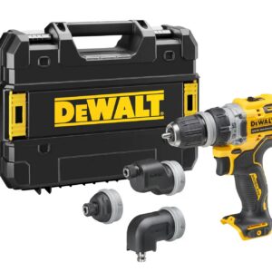 12 Volt Akku-Bohrschrauber mit 4 werkzeuglos wechselbaren Werkzeug-Aufnahmen (Basisversion)