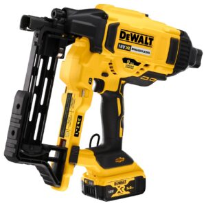 18 V XR Akku-Zaunklammer-Tacker (bürstenlos) – mit 2 Akkus 5 Ah