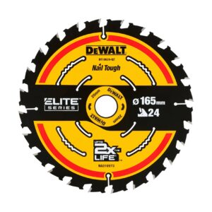 165 x 20mm / 24 WZ ELITE Kreissägeblätter für Handkreissägen