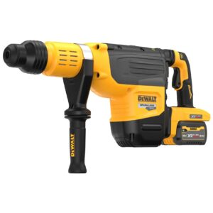 54 Volt SDS-max Akku-Kombihammer 52mm (bürstenlos), 19,4 Joule, UTC – mit 2 FLEXVOLT-Akkus 9,0 Ah, Ladegerät und Koffer