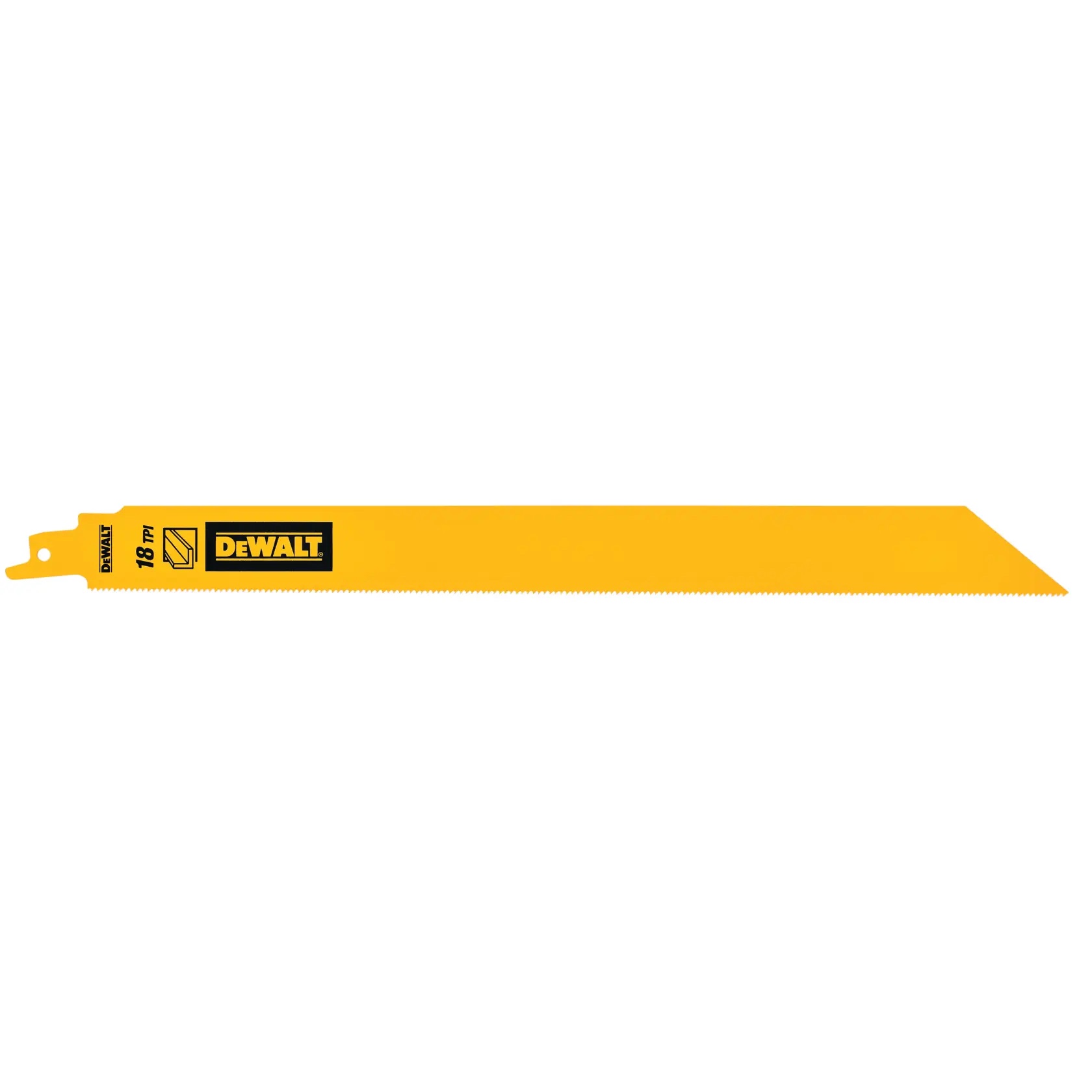 Saebelsaegeblatt Bi-Metall 1" Heavy Duty fuer Metall 304mm 18TPI, 5 Stueck