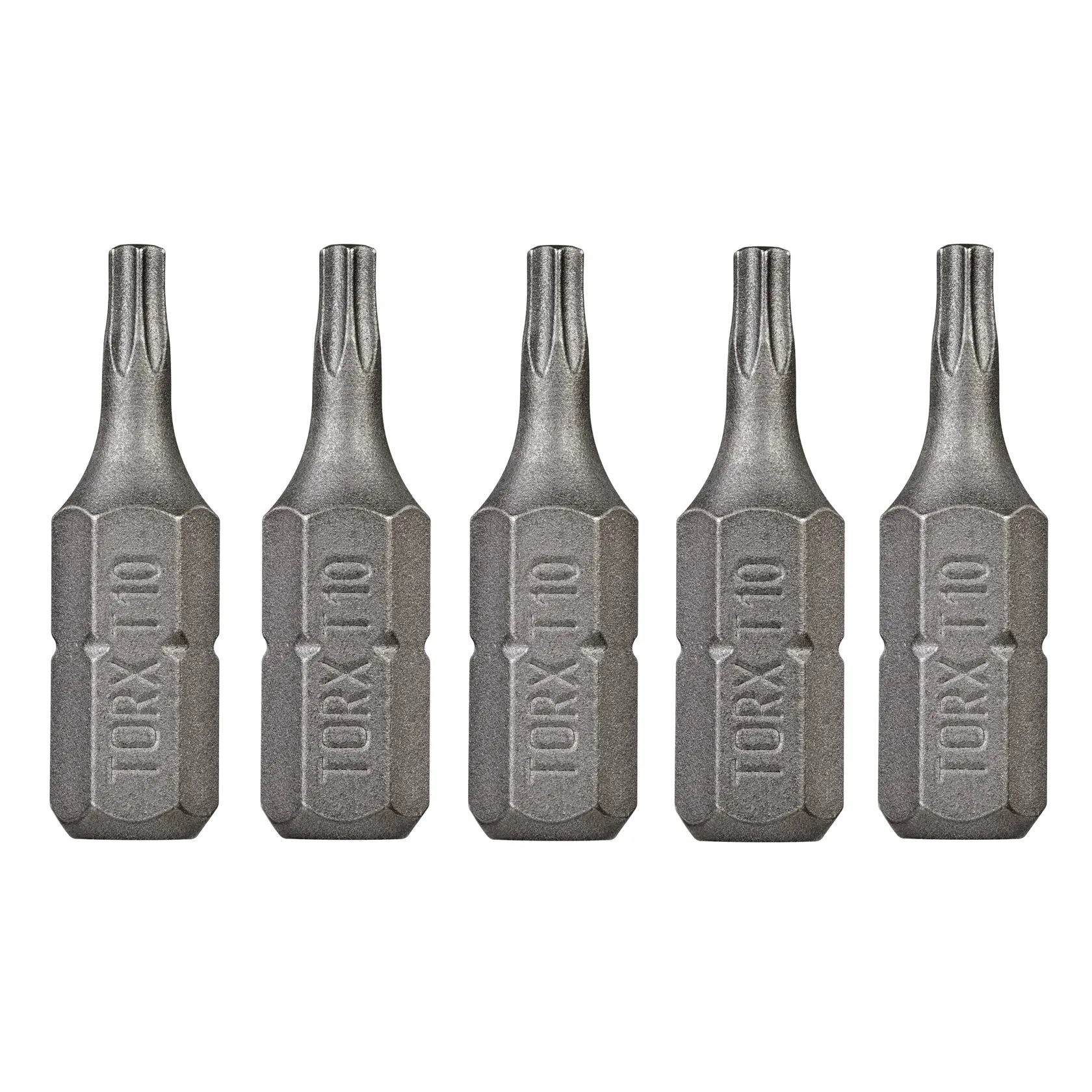 Schrauberbits für Torx-Schrauben 25mm Länge / Größe T10 (Form C 6.3 1/4")