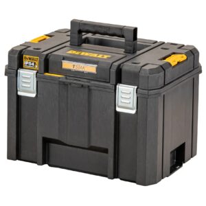 TSTAK VI Tiefe Werkzeugbox mit herausnehmbarer Trage mit IP54 Schutz (44l Volumen)