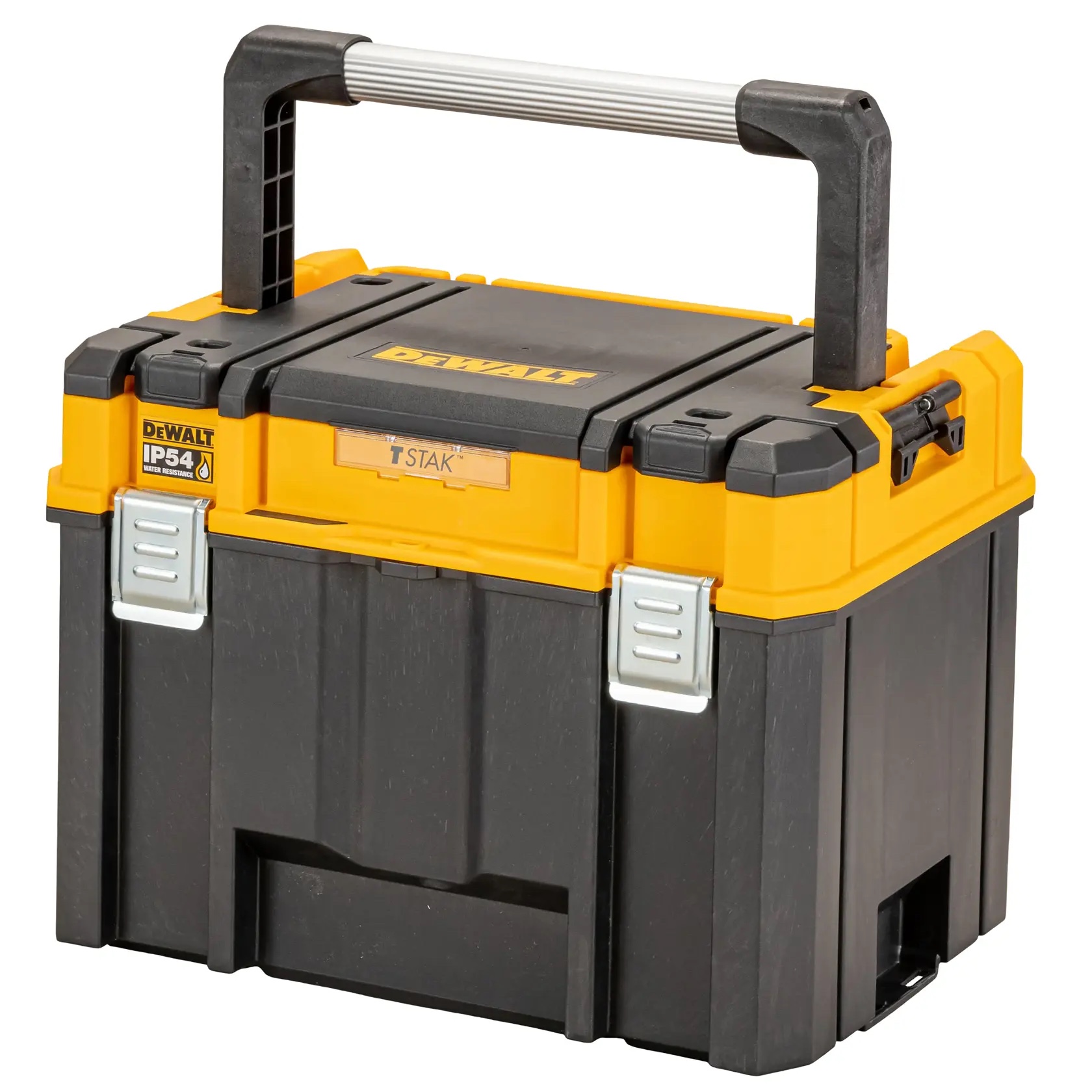 TSTAK VII Tiefe Werkzeugbox mit IP54 Schutz für große Maschinen und Zubehör (44l Volumen)