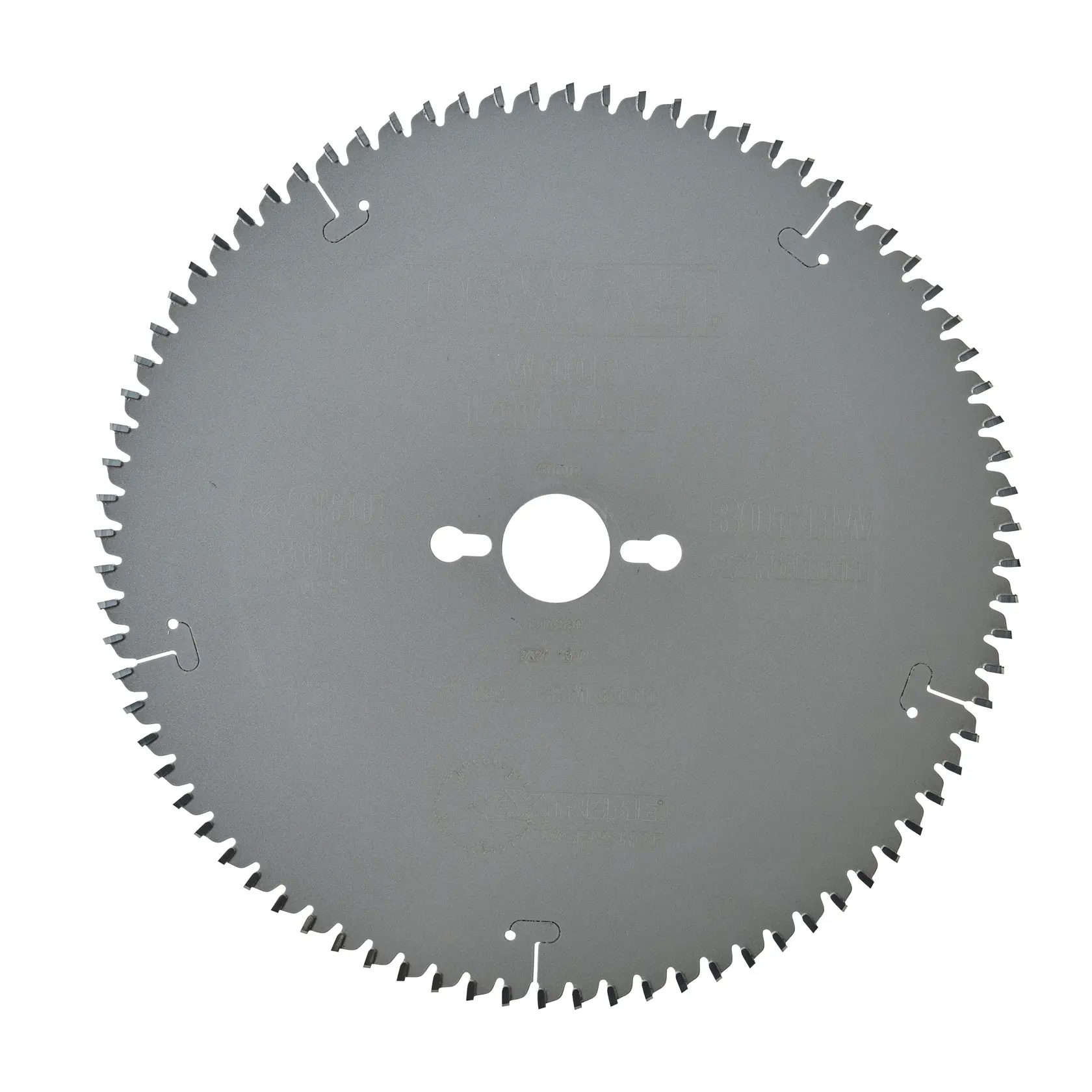 EXTREME DEWALT® Stationärkreissägeblatt - Extra feines Finish (Furniern, Aluminium und Kunststoffen) – DT4280-QZ