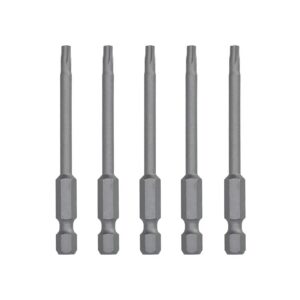 Torx®-Schrauberbits 70mm Länge / Größe T15 (Form E 6.3 1/4")