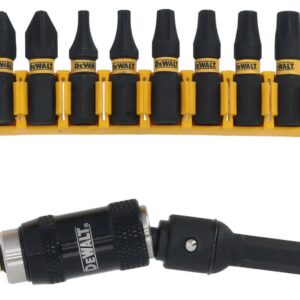 EXTREME Impact Torsion Bithalter und Schrauberbits (10-tlg.)