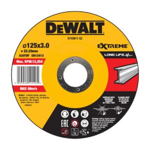Trenn- und Schruppscheibe für Metall EXTREME 125 × 3 × 22,23 mm