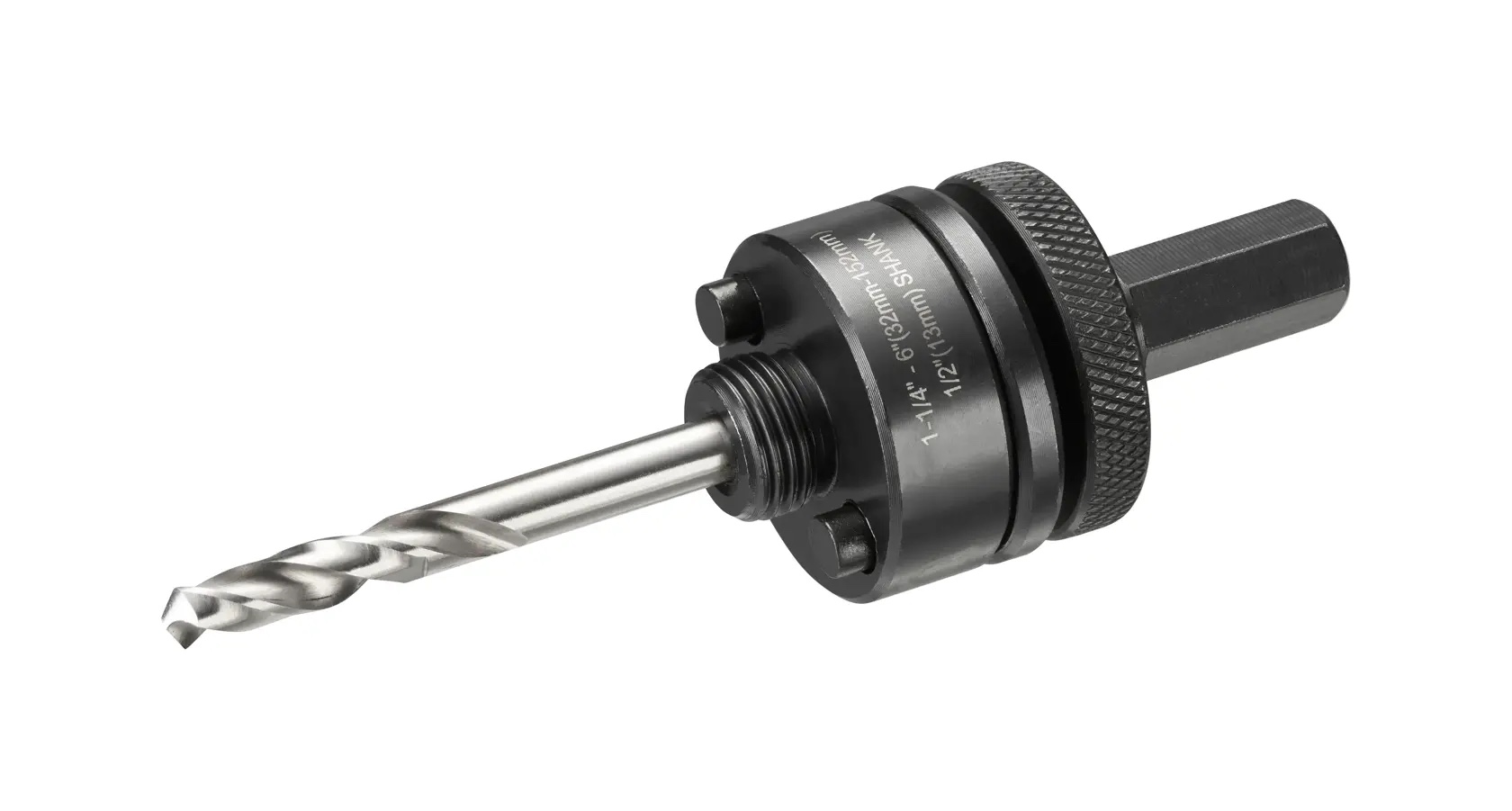 Standard-Adapter fuer Lochsaegen 13mm Aufnahmeschaft (fuer Lochsaegen-Durchmesser 32-210mm)