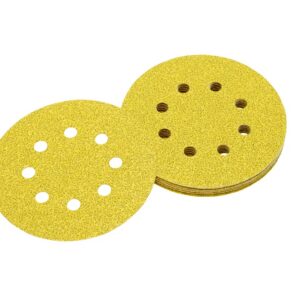 Mehrzweck-Schleifscheibe für Exzenterschleifer 125 mm, K120, 8 Löcher (25 Stück)