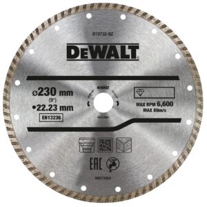 Diamantentrennscheibe: Allgemeine Baustellenmaterialien (Sauberer Schnitt) 230mm Ø