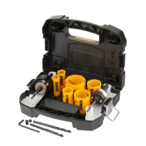 Lochsaegen-Set Bi-Metall Extreme, Sanitaer-Set im Transportkoffer 11-tlg.