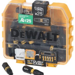 Display mit 25-tlg EXTREME FLEXTORQ Bitsets 25mm, T25