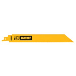 Saebelsaegeblatt Bi-Metall 1" Heavy Duty fuer Metall 228mm 18TPI, 5 Stueck