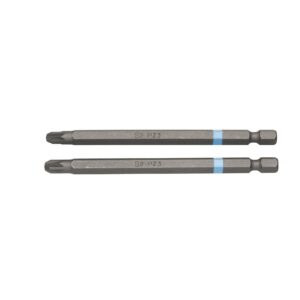 Bits 2-tlg. - S2-Stahl – PZ 1 L 100 mm