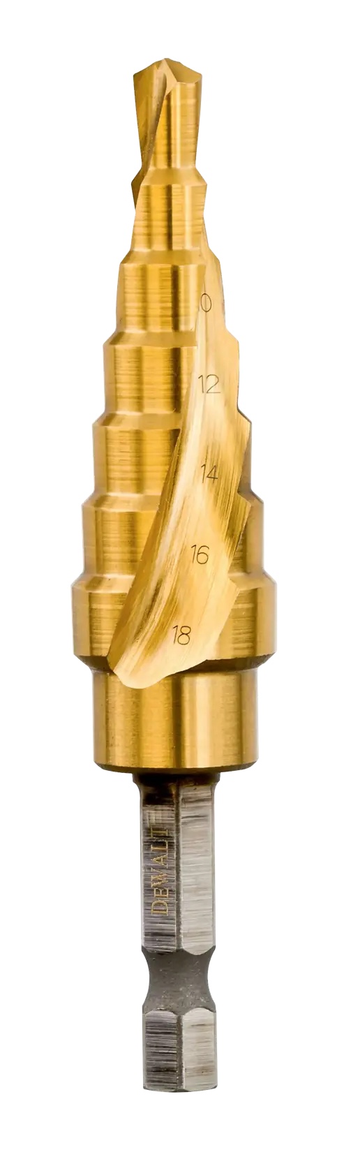 DE Impact Rated Step Bit – DT5027-QZ