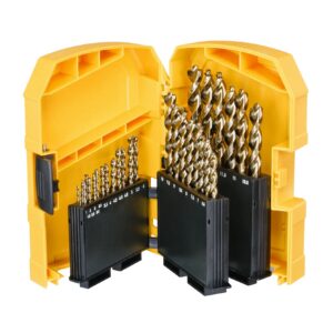 29-tlg. Indexkassette mit 29 EXTREME DEWALT® 2 HSS-G Metallbohrern