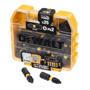 Display mit 25-tlg EXTREME FLEXTORQ Bitsets 25mm, Ph2