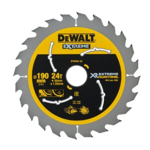 XR Extreme Runtime Kreissaegeblatt Handkr. 190/30mm 24WZ/FZ